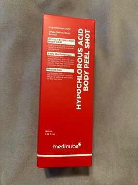 Medicube Hypochlorous Acid Body Peel Shot and Hypochlorous Acid Peel Shot Duo